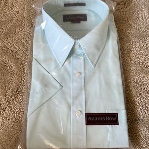 Brand new light green Adam's row Mens shirt size 17